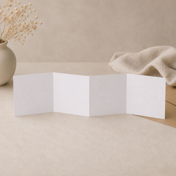 Kaartje zelf maken, type: 9,0 x 9,0 cm cm vierluik vierkant