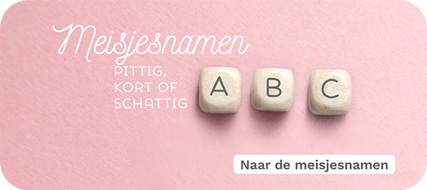 Alfabetische lijst met meisjesnamen.