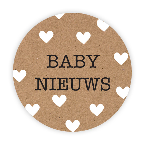 Baby news kraft hartjes