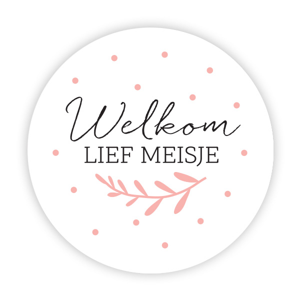 Welkom lief meisje
