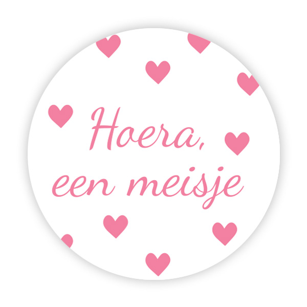 Hoera een meisje