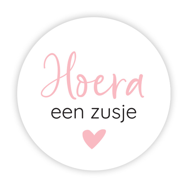 Hoera een zusje