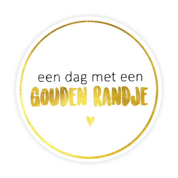 Dag met een gouden randje