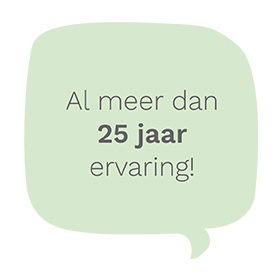 Al meer dan 25 jaar ervaring