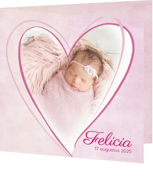Felicia - Roze hart