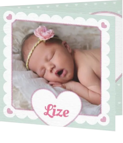 Lize - Hartjes patroon