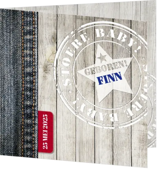 Finn - Stoere baby geboren