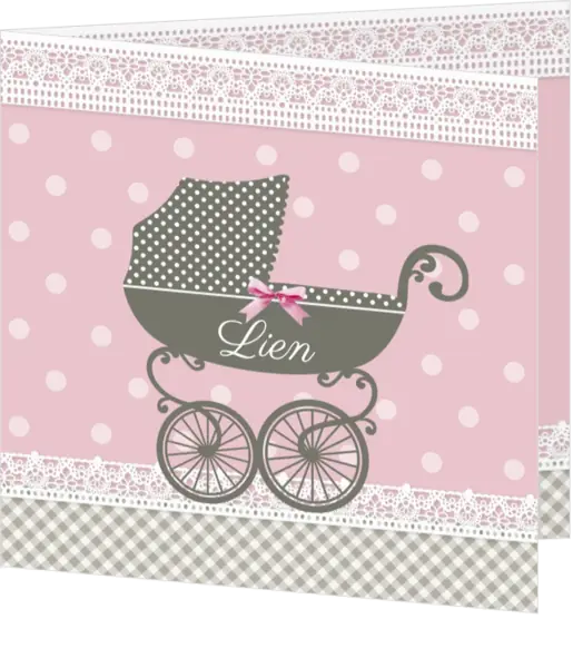 Lien - Retro kinderwagen