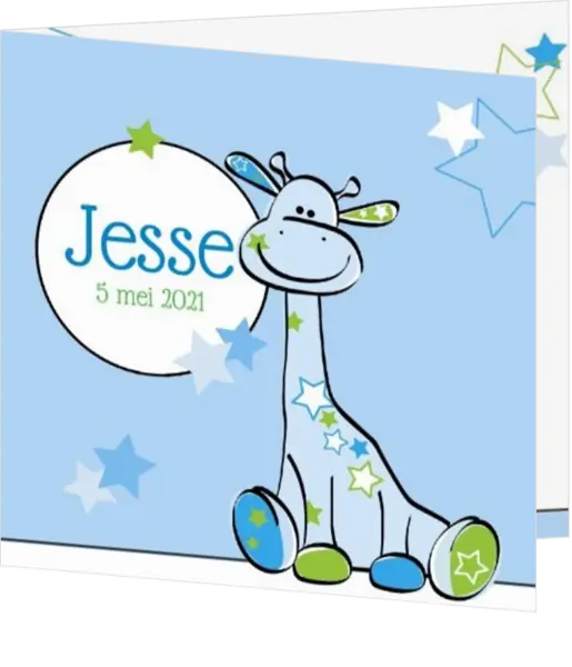 Jesse - Sterren giraffe