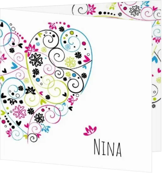 Nina - Bloemenhart
