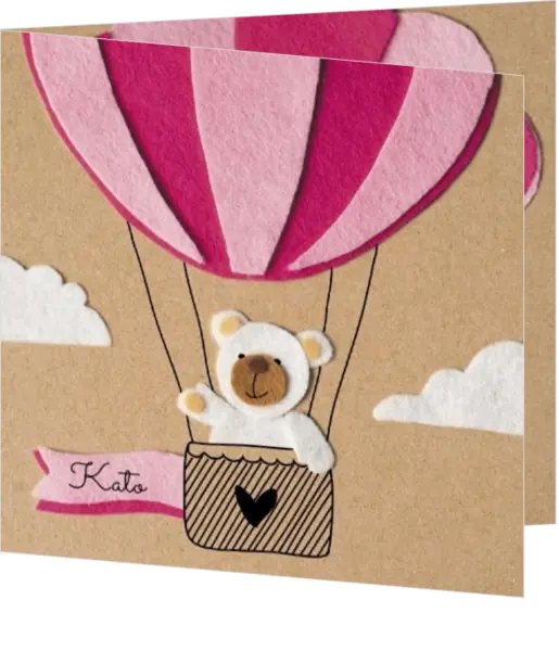 Kato Roos - Beertje in luchtballon