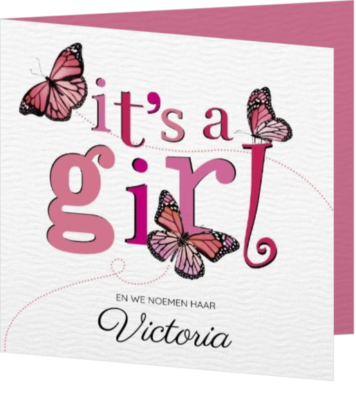 Victoria - It's a girl! 