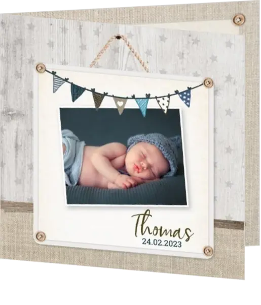 Thomas - Schilderij met slinger