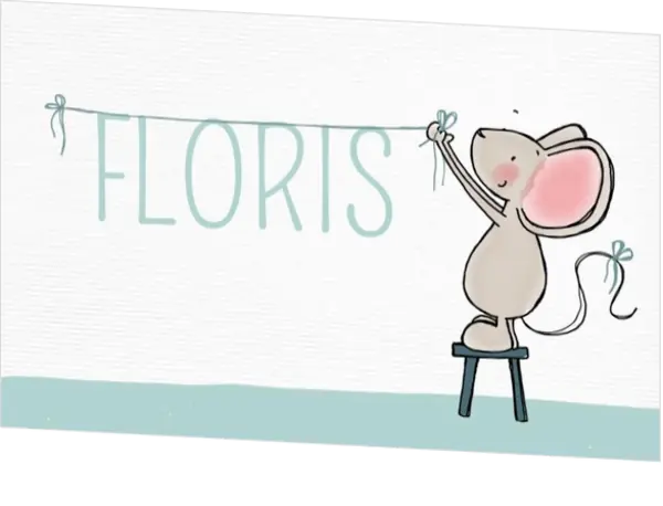 Floris - Feestelijk muisje