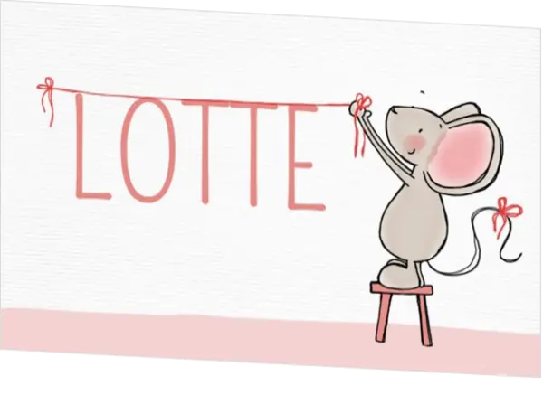 Lotte - Feestelijk muisje