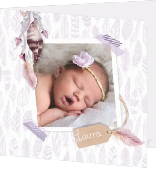 BLaura Esmee - Bohemian met veertjes