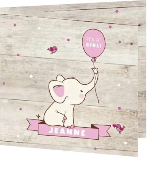 Jeanne - Olifantje met ballon
