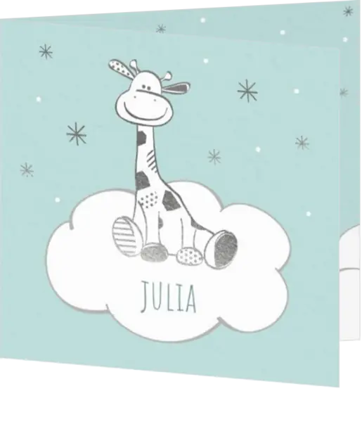 Julia - Girafje op een wolk