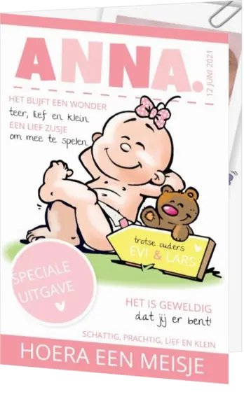 Anna - Baby Magazine Girl