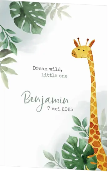 Benjamin - Jungle Giraf