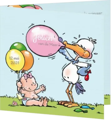 Jolien - Gekleurde ballonnen
