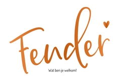 Trendy geboortekaartje met koperfolie