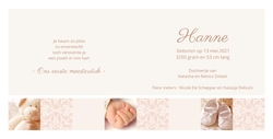 Hanne - Babycollage 