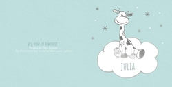 Julia - Girafje op een wolk