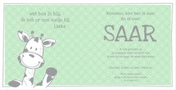 Saar - Hallo giraffe 