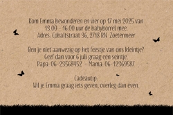 Kraamborrel kraft boerderij