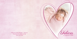Felicia - Roze hart 