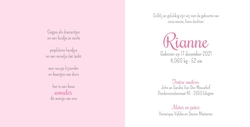 Rianne - Slapende baby 