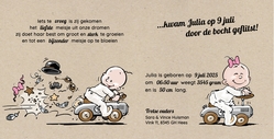 Julia - Verraste ooievaar 